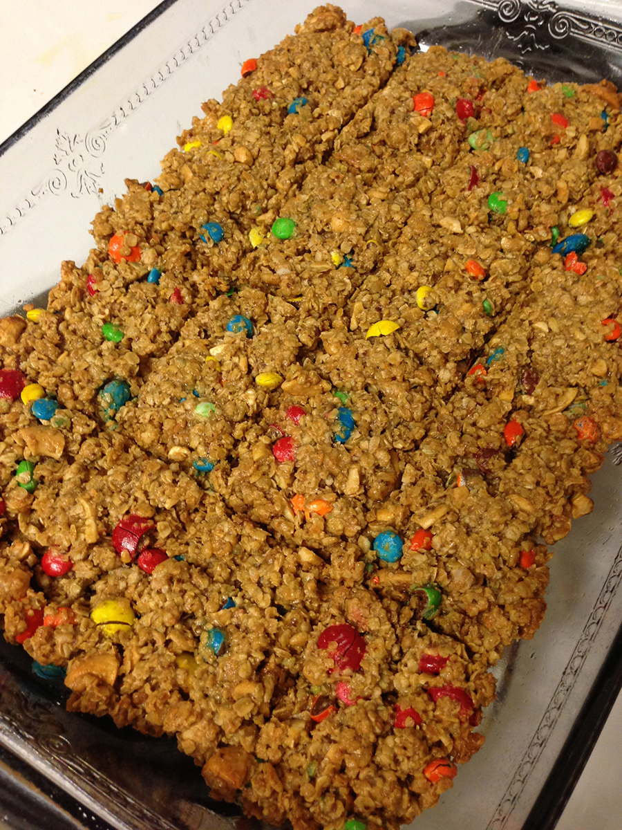 Homemade Chewy Granola Bars from Pinterest